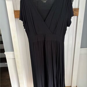 L.L. Bean Black Maxi Dress